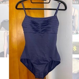 [SOLD] Blue mirella dance leotard adult large